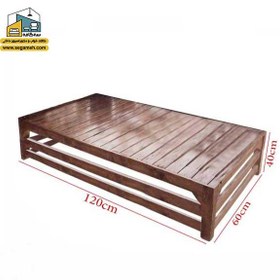 تصویر تخت سنتی دونفره CSP49 