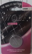 تصویر باطری سکه ای لیتیوم شماره CR2025 برند WOLF ا WOLF WOLF