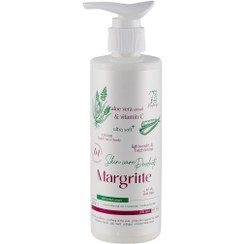 تصویر کرم مرطوب کننده و آبرسان مدل آلوئه ورا حجم 250 میلی لیتر مارگریت Margritte Aloe vera Moisturizing And Hydrating Cream 250ml