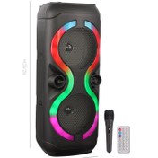 تصویر اسپیکر بلوتوثی و شارژی zqs8230 فروش عمده zqs8230 speaker