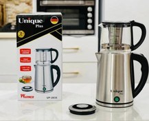 تصویر چای ساز یونیک مدل UP-2035 ظرفیت ۱.۸ لیتر استیل 