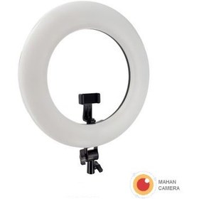 تصویر رینگ لایت عکاسی ریموت دار Ring Light Viltrox VL-600T با صفحه نمایش و کیف سفید 