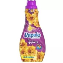 تصویر نرم کننده حوله و لباس بنفش راپیدو مدل Refreshing مقدار 1000 گرم ا Rapido Refreshing Fabric Softener 1000gr Rapido Refreshing Fabric Softener 1000gr