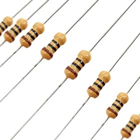 تصویر مقاومت 10 کیلو اهم 1/4 وات 5% resistor 10 K ohm 1/4W 5%