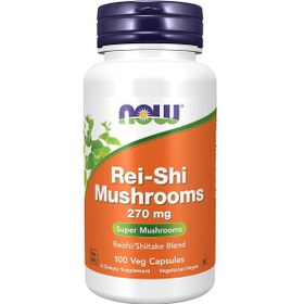 تصویر قارچ ریشی ناو 100 عدد NOW Rei-Shi Mushrooms NOW Rei-Shi Mushrooms