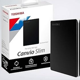 تصویر هارد اکسترنال توشیبا Canvio Slim3 1TB Toshiba Canvio Slim3 1TB External Hard Drive