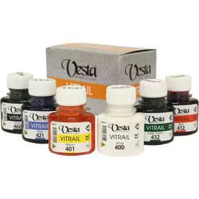 تصویر رنگ ویترای متالیک 40 میل وستا 