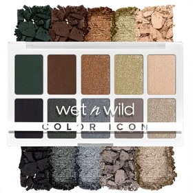 تصویر پالت سایه چشم وت اند وایلد Lights Off مدل Wet n Wild color icon Eye shadow palette سایه چشم