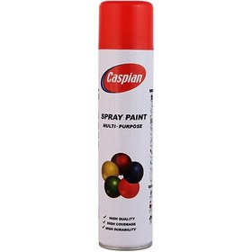 تصویر اسپری قرمز ترافیکی کاسپین حجم 300 میلی لیتر Traffic Red Caspian paint spray - 300ml