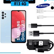 تصویر کابل شارژر گوشی سامسونگ A13 4G از نوع تایپ سی Type-C - سفید / اورجینال سرکارتنی 