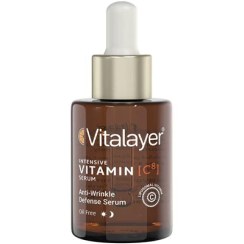 تصویر سرم ویتامین C ویتالیر ضد چروک حجم 30 میل 