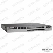 تصویر سوئیچ سیسکو مدل WS-C3850-12S-S استوک Cisco WS-C3850-12S-S 12Port Switch Stock