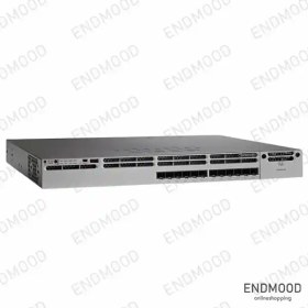 تصویر سوئیچ سیسکو مدل WS-C3850-12S-S استوک Cisco WS-C3850-12S-S 12Port Switch Stock