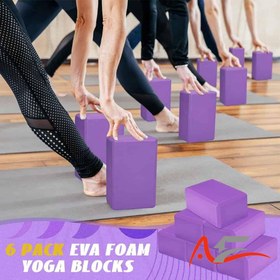 تصویر آجر یوگا مدل TPE بسته ۲ عددی 