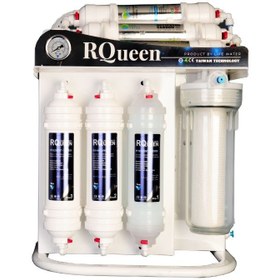 تصویر دستگاه تصفیه آب خانگی 8 مرحله ای تایوانی اصلی دو منظوره R Queen ا R Queen R Queen