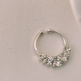 تصویر پیرسینگ فیک بینی سپتوم (Septum Rings) نقره عیار 925 وارداتی 