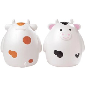 تصویر قلک فانتزی طرح گاو 