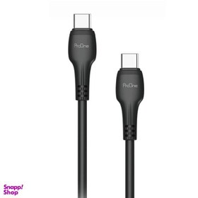 تصویر کابل USB-C پرووان مدل PCC116 60W PD طول 1 متر 