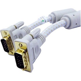 تصویر کابل VGA با نویزگیر فرانت 10 متری ا Faranet VGA Cable w/Ferrite 10m Faranet VGA Cable w/Ferrite 10m