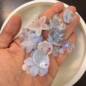 تصویر پلاک گل و برگ 