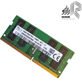 تصویر رم 16 گیگابایت DDR4 لپ تاپ برند اسکای هاینیکس باس 2400 