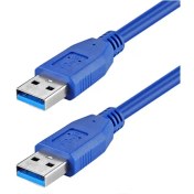 تصویر کابل هارد USB3.0 دی نت طول 50 سانتی‌متر 50 cm long USB3.0 d-net hard cable