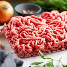 تصویر گوشت چرخ کرده گوسفندی مخلوط ارگانیک 