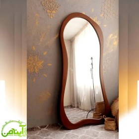 تصویر آینه قدی چوبی مدل تارا 