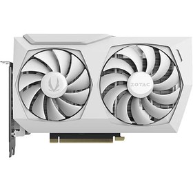 تصویر کارت گرافیک زوتک سفید GeForce RTX 3060 Ti AMP Edition LHR ZOTAC GAMING GeForce RTX 3060 Ti AMP White Edition LHR Graphics Card