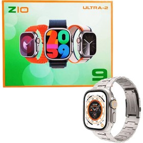 تصویر پک اقتصادی ساعت هوشمند مدل Z10 ultra-2 دارای 7 عدد بند شیک Z10 ultra-2 smart watch