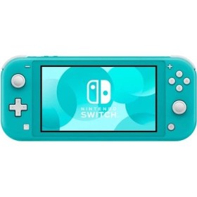 تصویر کنسول بازی Nintendo switch light - فیروزه ای 