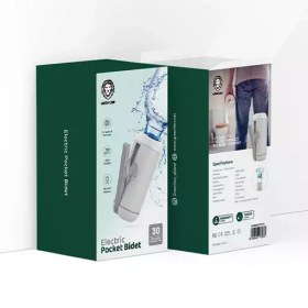 تصویر بیده قابل حمل گرین لاین Green Lion Electric Pocket Bidet GNPBIDETSPWH 