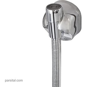 تصویر شلنگ توالت کروم کی دبلیو سی Hose Chrome
