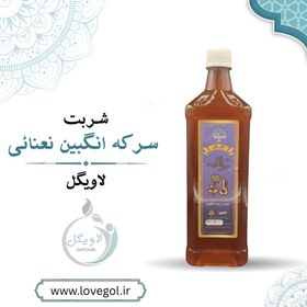 تصویر سرکه انگبین نعنایی بزرگ 