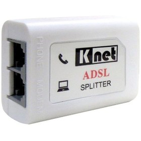 تصویر اسپلیتر ، نویزگیر کی نت پلاس | K-Net Plus ADSL Splitter K-N1115 شناسه محصول: