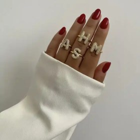 تصویر انگشتر حروف 