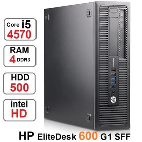 تصویر مینی کیس HP ProDesk 600G1 SFF Core i5-4570 