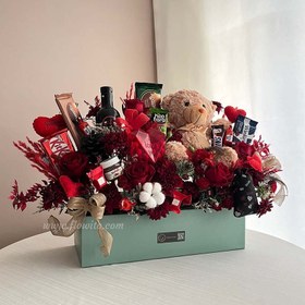 تصویر گل و شکلات کد 12 | کد: ZNB-P5Q 