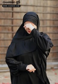 تصویر عبای مرواریدی 