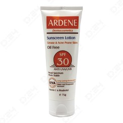 تصویر لوسیون ضدآفتاب آردن SPF30 فاقد چربی حجم 75 گرم Ardene SPF30 Oil Free Sunscreen Body Lotion 75gr