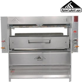 تصویر کباب پز تابشی 30 سیخ کباب پز تابشی 30 سیخ