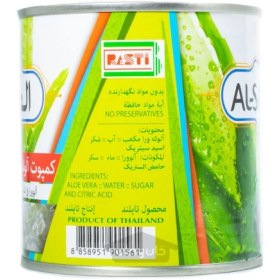 تصویر کمپوت آلوئه ورا همراه با شربت الصباح 425 گرم AL SABAH AL SABAH aloevera compote in light syrup 425 g