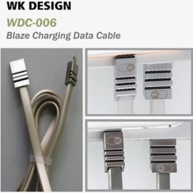 تصویر کابل میکرو یو اس بی دبلیو کی WK WDC-006 Blaze 