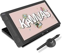 تصویر Huion 2024 Kamvas 13 (Gen 3) قرص نقاشی با صفحه نمایش ، 13.3 "قرص هنری تمام شده با شیشه بوم ضد اسپارک ، 99 ٪ SRGB ، Pentech 4.0 ، فشار قلم 16384 ، شماره گیری دوگانه برای PC ، MC ، Android ، Black HUION 2024 Kamvas 13 (Gen 3) Drawing Tablet with Screen,13.3&quot; Full-laminated Art Tablet with Anti-sparkle Canvas Glass, 99% sRGB, PenTech 4.0, 16384 Pen Pressure, Dual Dial for PC, Mac, Android, Black