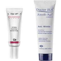 تصویر کرم ضد چروک دکتر ژیلا مدل Ameliox وزن 50 گرم به همراه کرم دور چشم مدل Retinol&Q10 وزن 25 گرم 