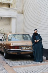 تصویر عبای زنانه سیمین دخت 