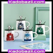 تصویر ماگ سرامیکی طرح پاندا 