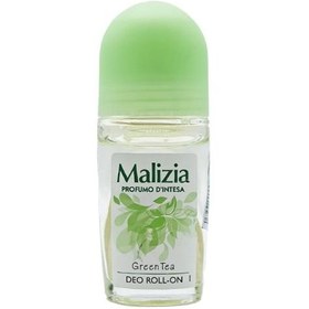 تصویر رول ضد تعریق مالیزیا Malizia مدل Green Tea حجم 50 میلی لیتر 