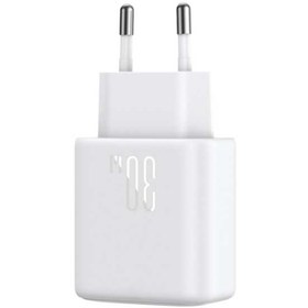 تصویر آداپتو شارژ 30 وات با کابل جویروم JOYROOM JR-TCF24 PD30W Charger 