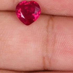 تصویر نگین یاقوت سرخ کد 30023 ruby stone